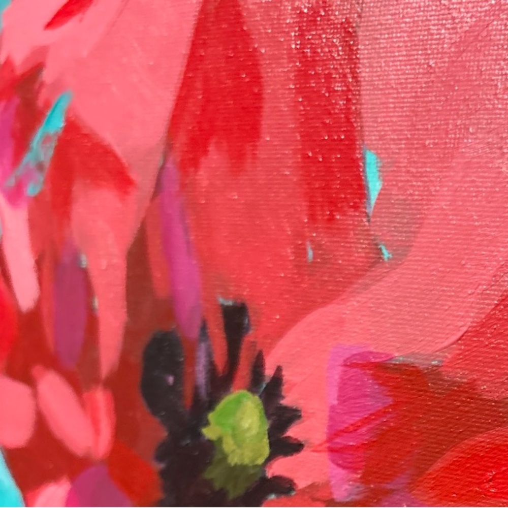 Canvas Art Poppy - Picture 3 of 6